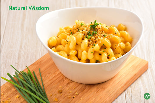 Mac & Cheese con Levadura Nutricional