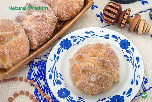 Pan de Muerto con Sustituto de Huevo y Alulosa