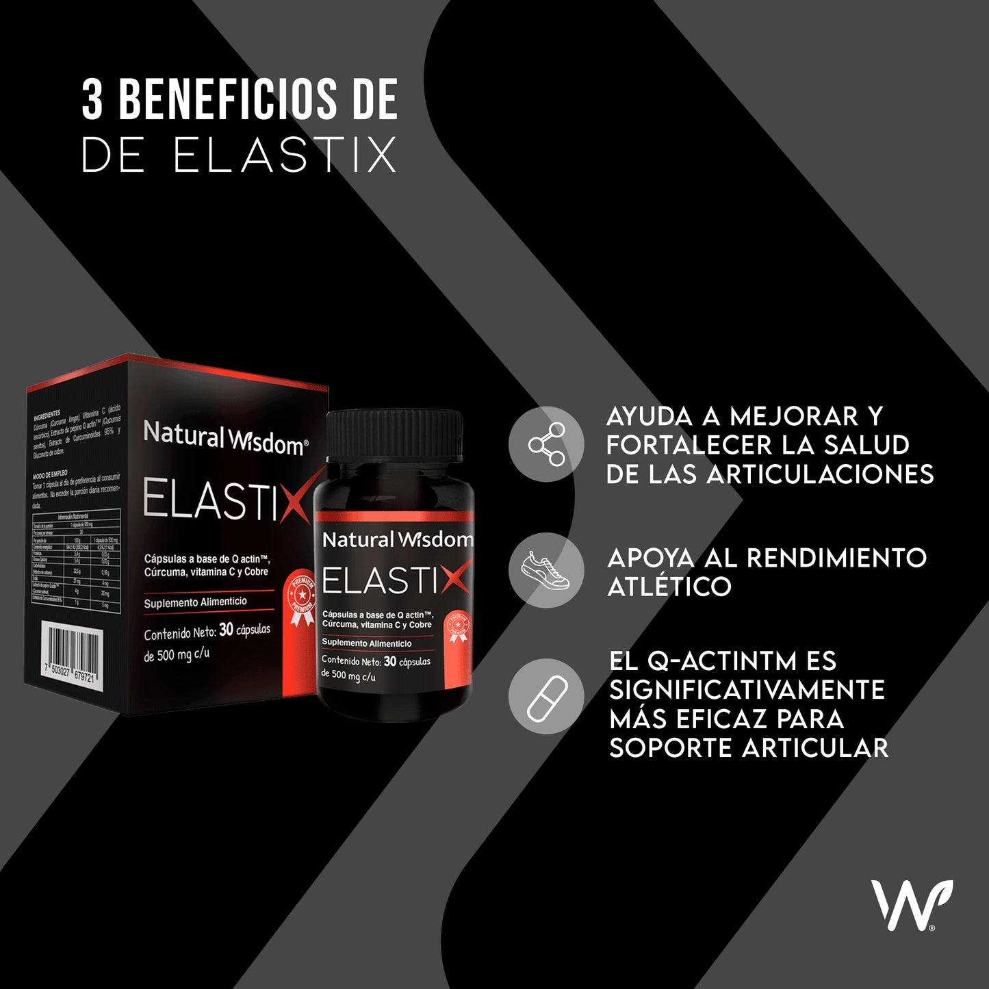 Elastix 30 cápsulas
