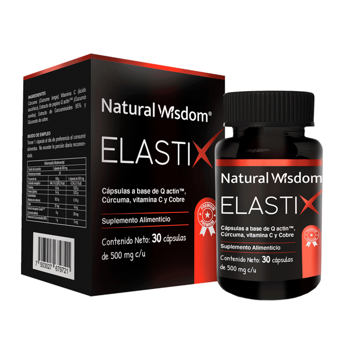 Elastix 30 cápsulas