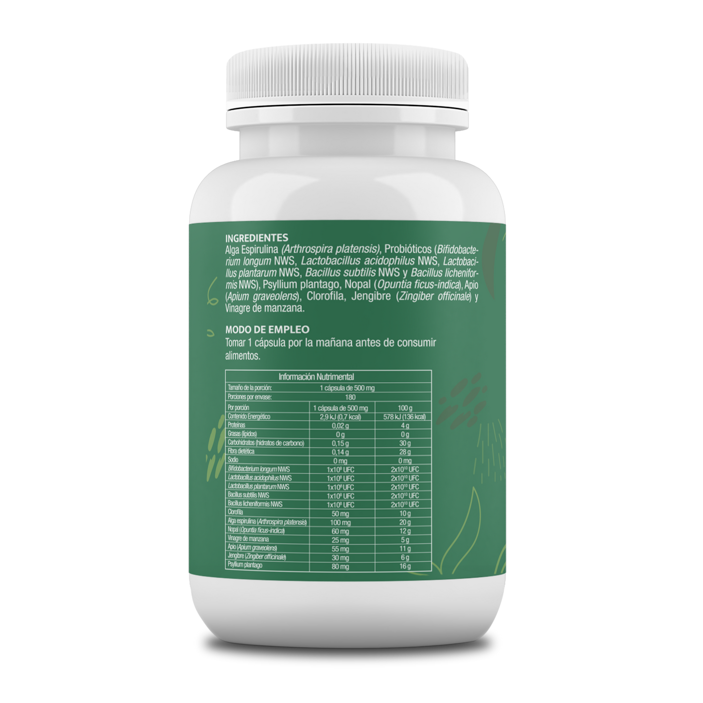 Greentox 180 Cápsulas