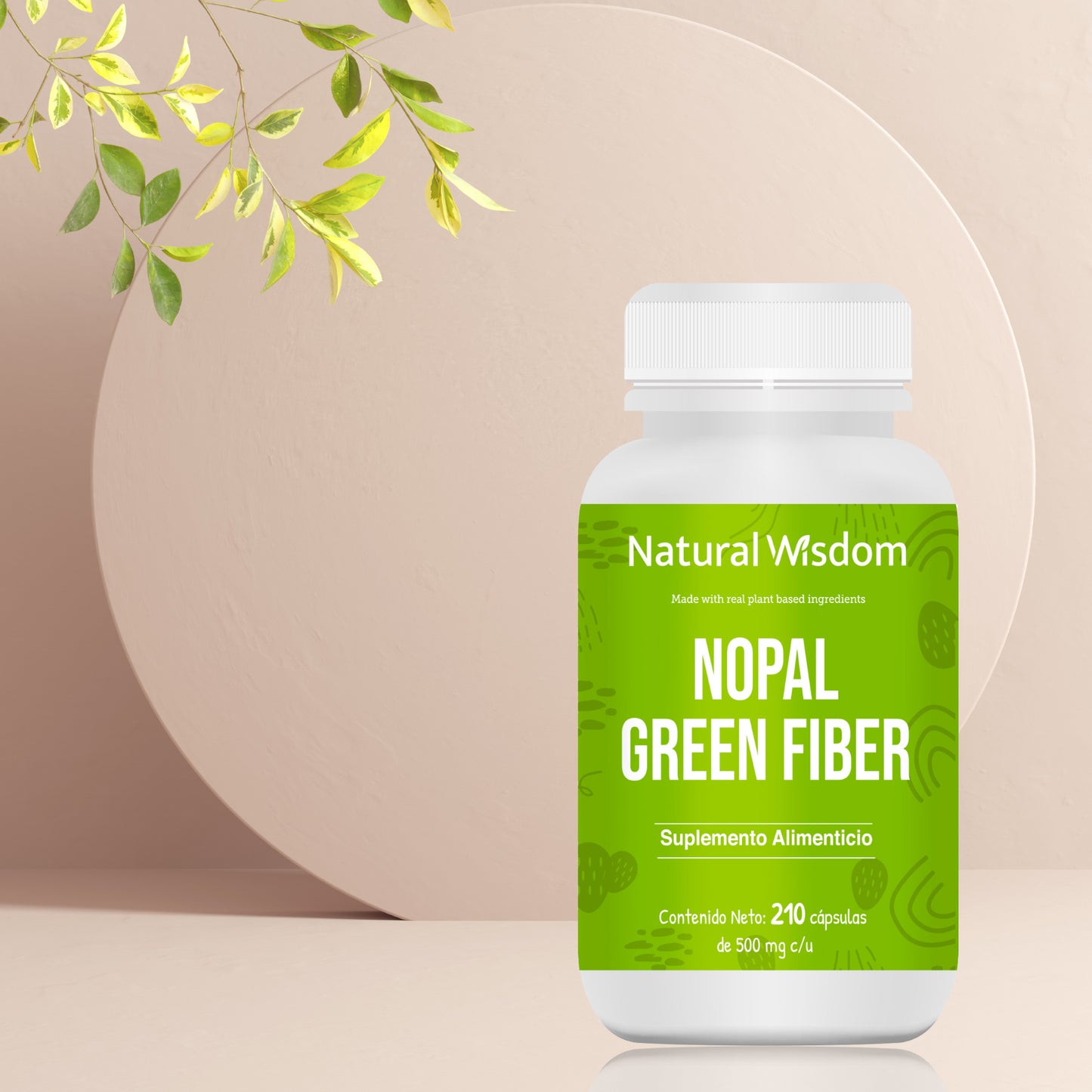 Nopal Green Fiber 210 Cápsulas