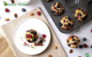 Cupcakes Keto de Berries