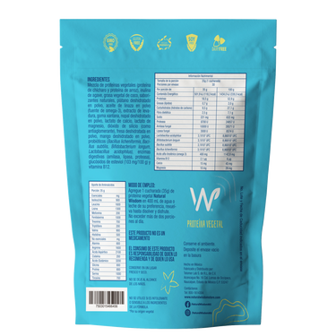 Proteína Vegetal Probiótica Sabor Vainilla 1,050 g