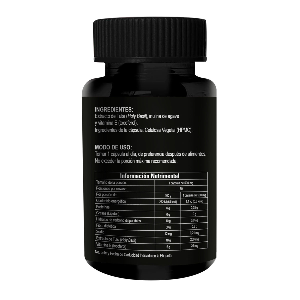 TULSI 30 CAPS-30 PORCIONES
