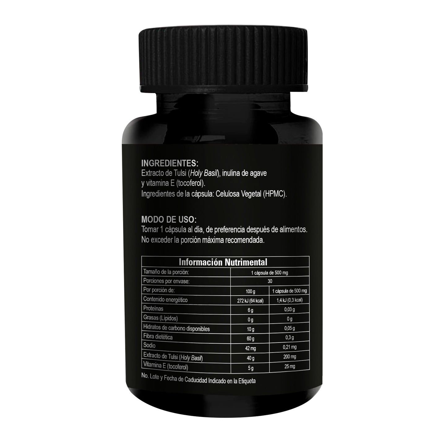 TULSI 30 CAPS-30 PORCIONES