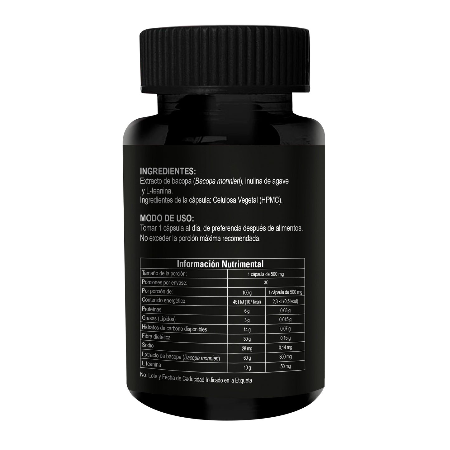 BACOPA 30 CAPSULAS-30 PORCIONES