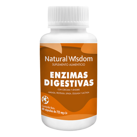 Enzimas Digestivas 60 Cápsulas
