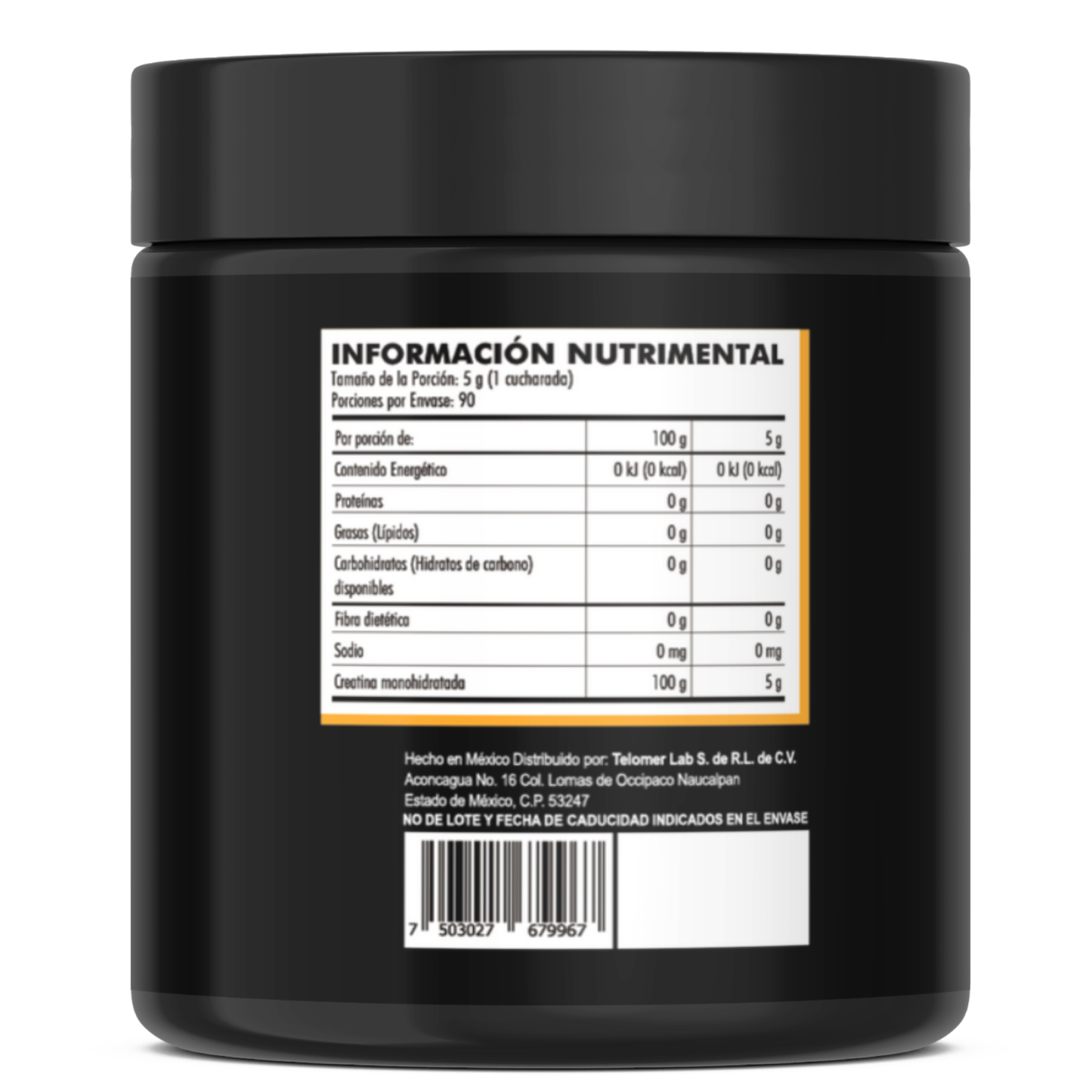 CREATINA MONOHIDRATADA REWILD 450G-90 PORCIONES