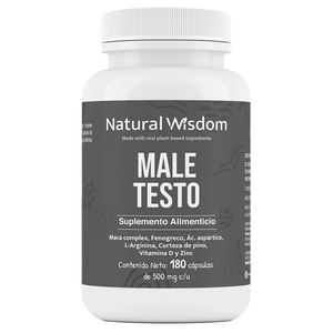Male Testo 180 Cápsulas