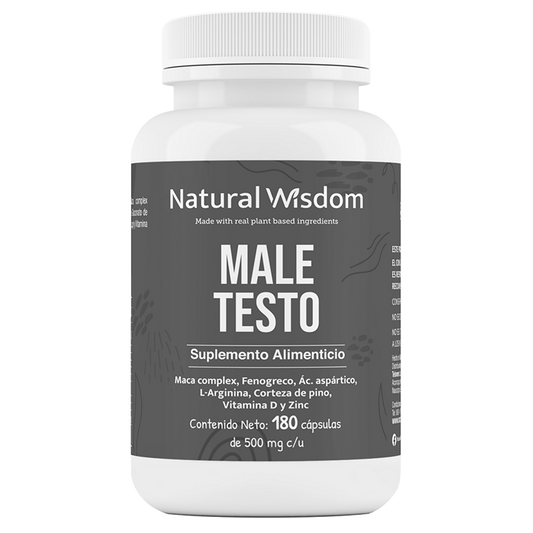 Male Testo 180 Cápsulas
