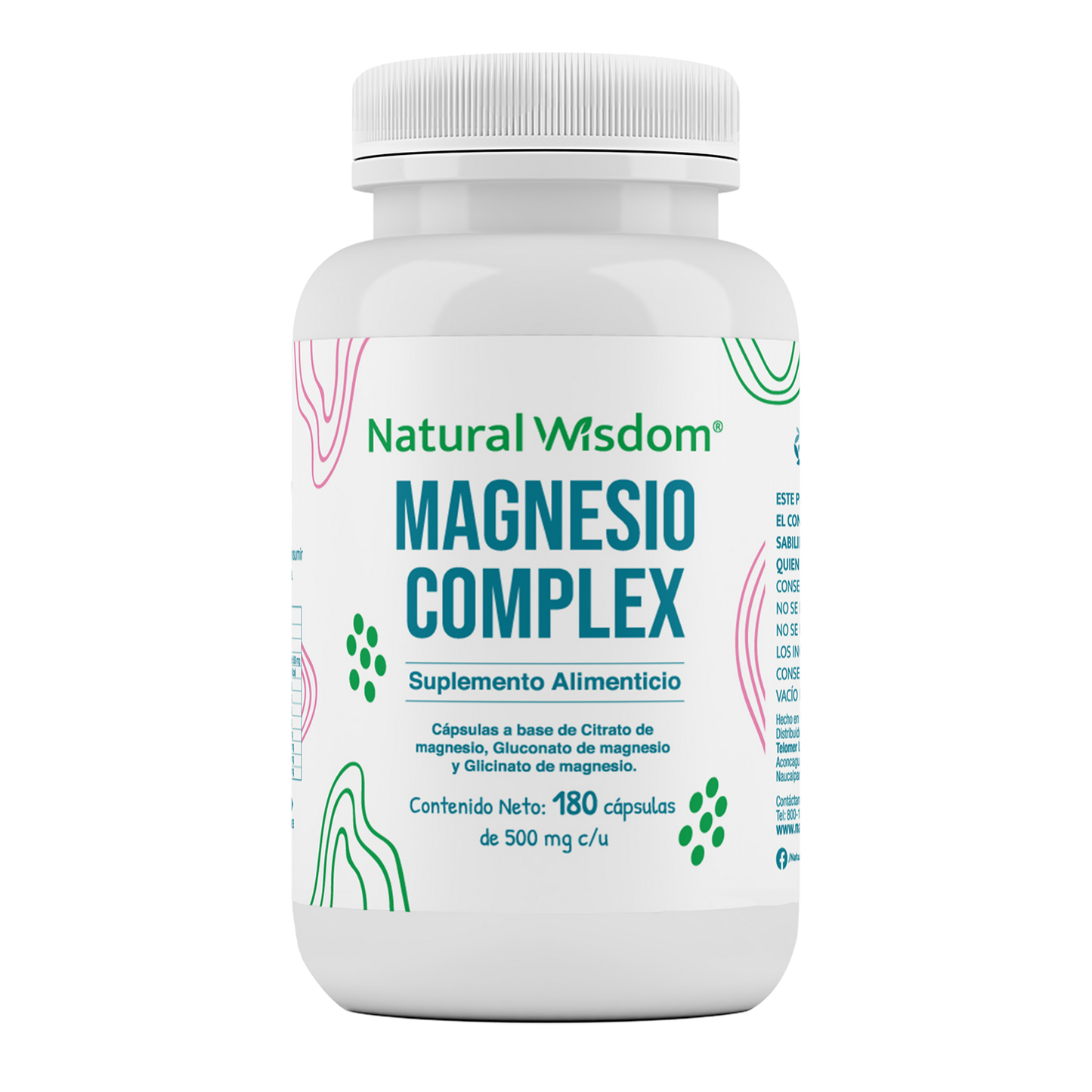 Magnesio Complex 180 Cápsulas