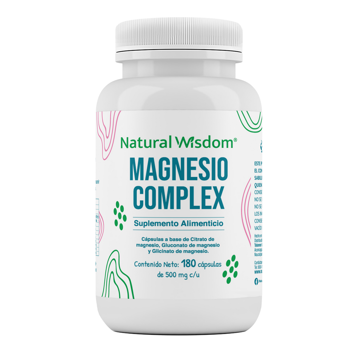 Magnesio Complex 180 Cápsulas