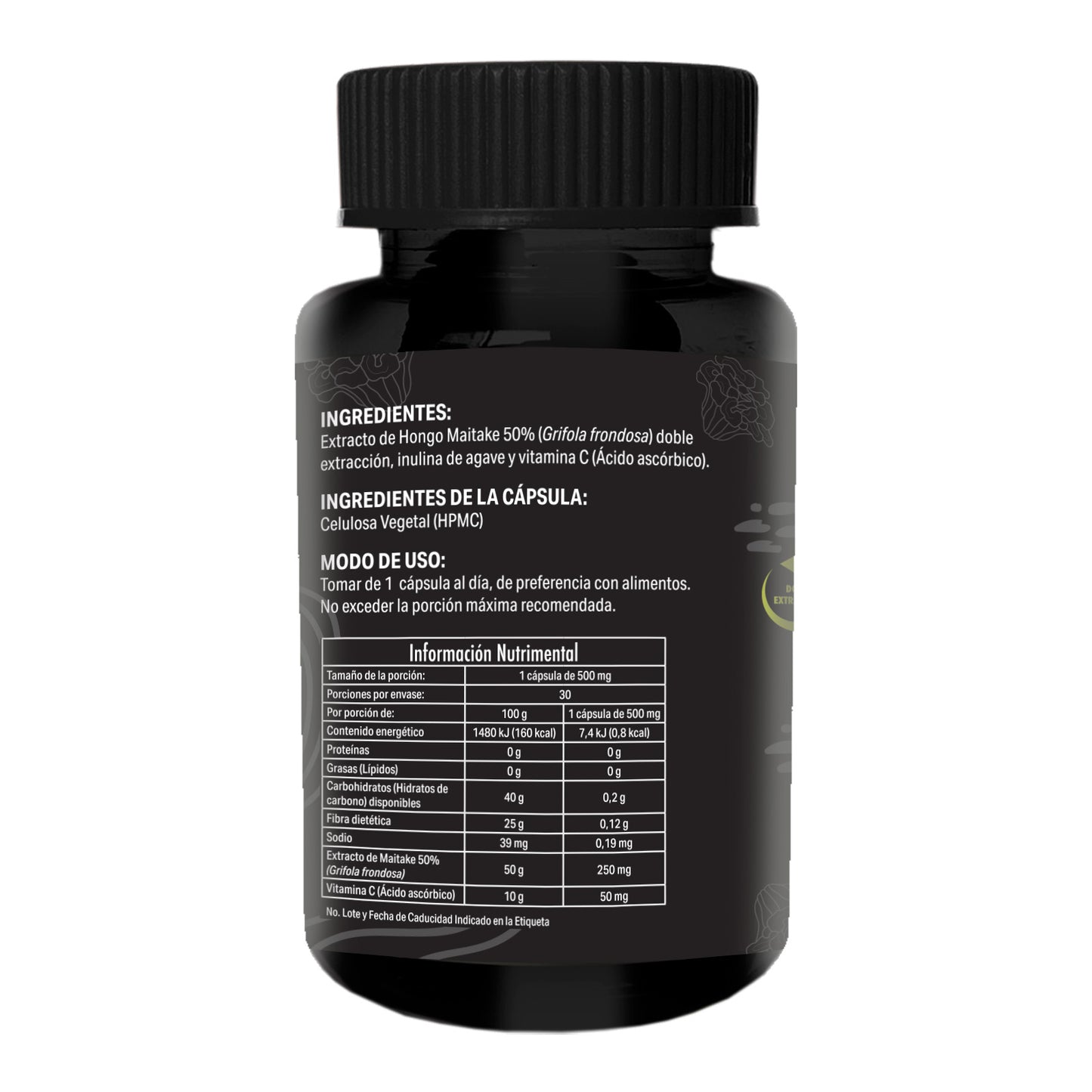 MAITAKE 30 CAPS-30 PORCIONES