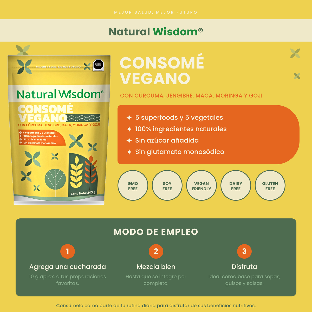 CONSOME VEGANO