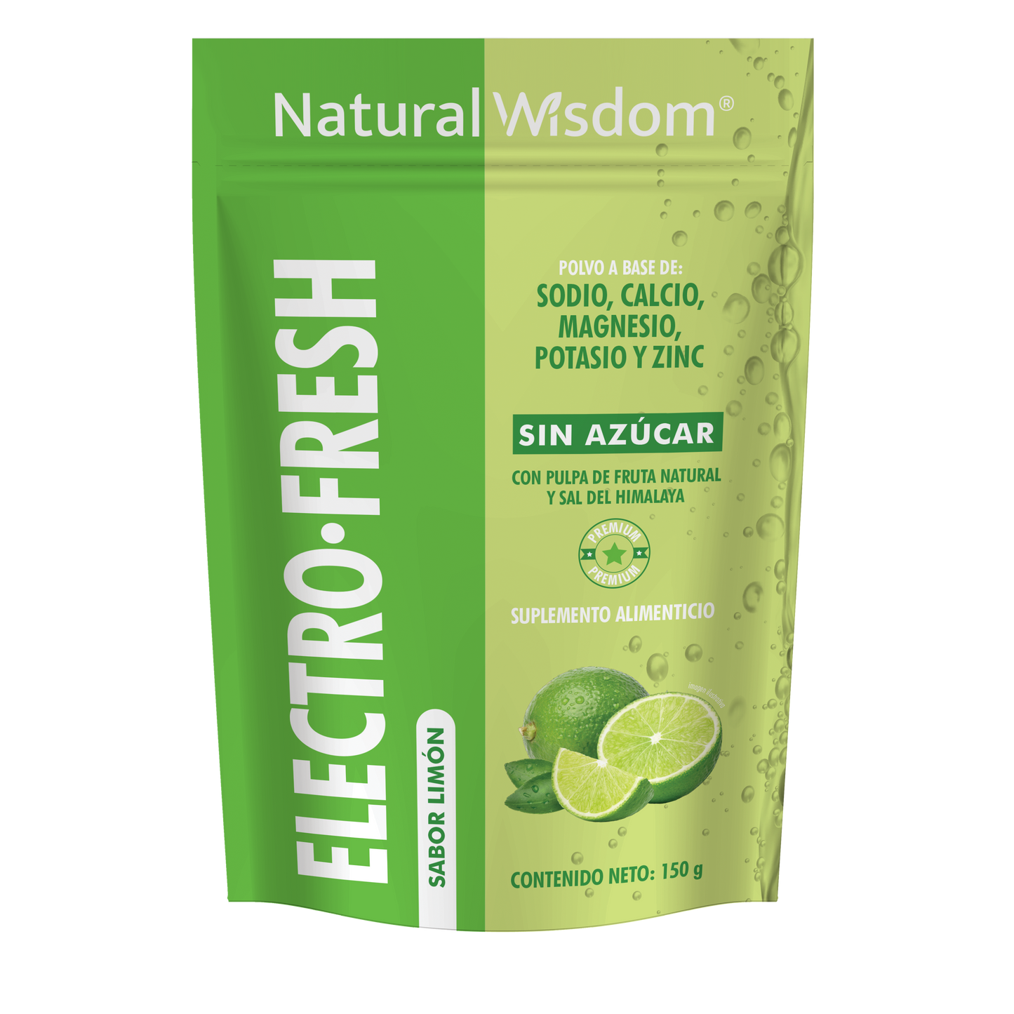 Electrolitos Electro·fresh sabor limón - Sin Azúcar