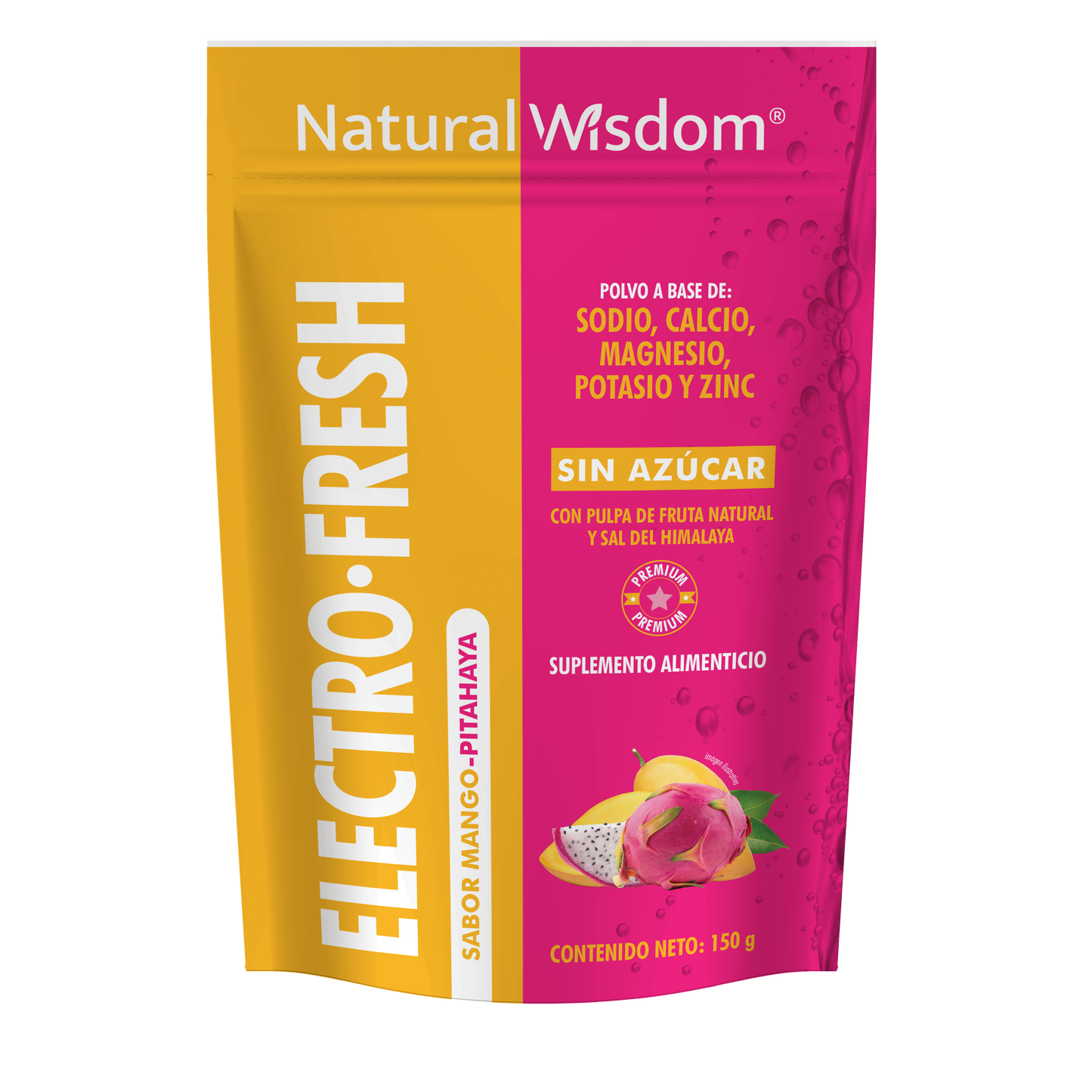 Electrolitos Electro·fresh sabor Mango-Pitahaya Sin Azúcar