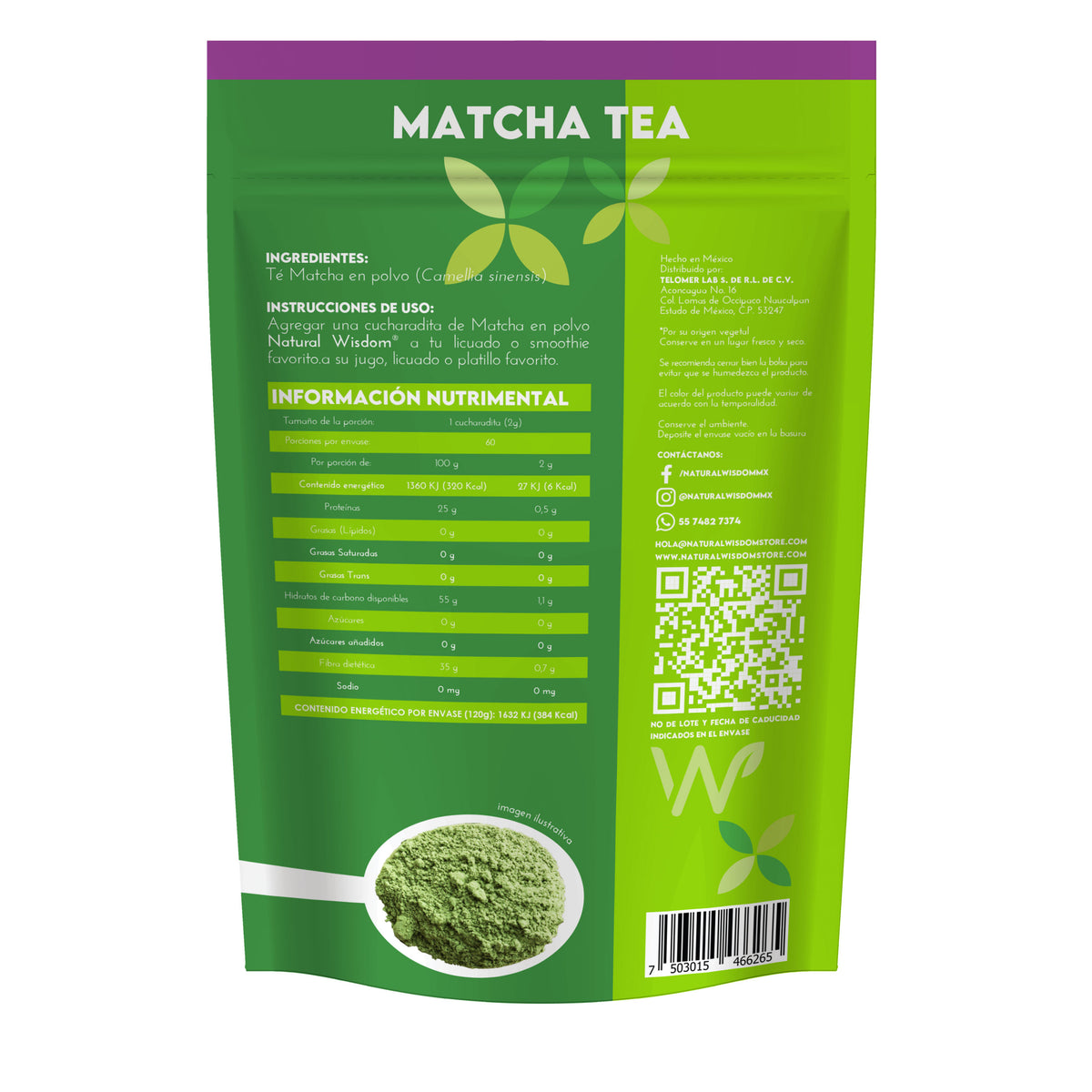 Matcha Tea en Polvo 120 g