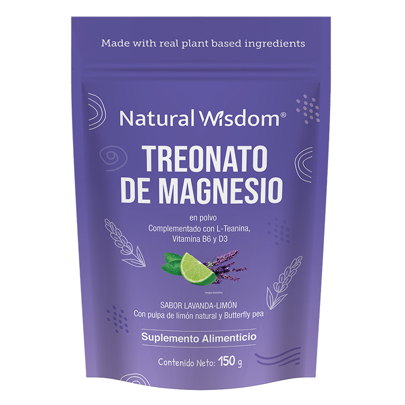 Treonato de Magnesio sabor Lavanda-Limón 150g
