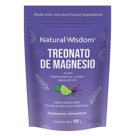 Treonato de Magnesio sabor Lavanda-Limón 150g