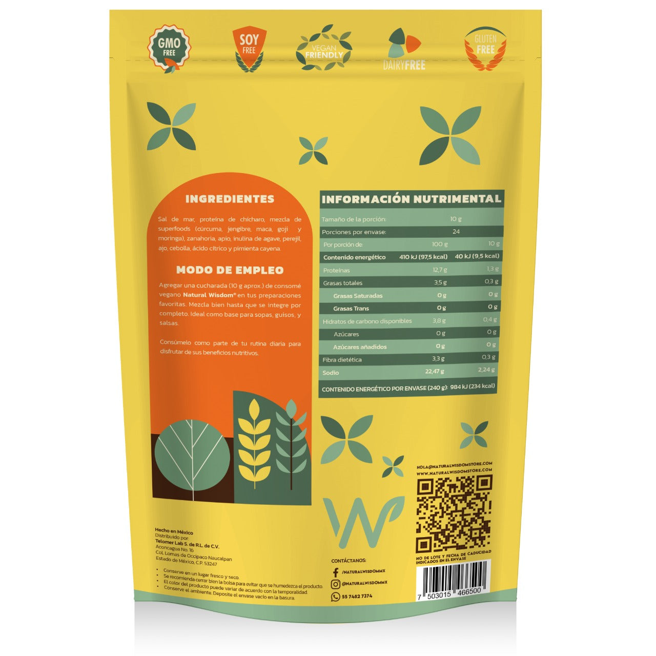 Consomé Vegano 240 g