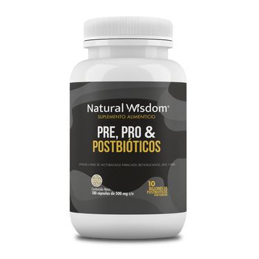 Pre, Pro & Postbióticos