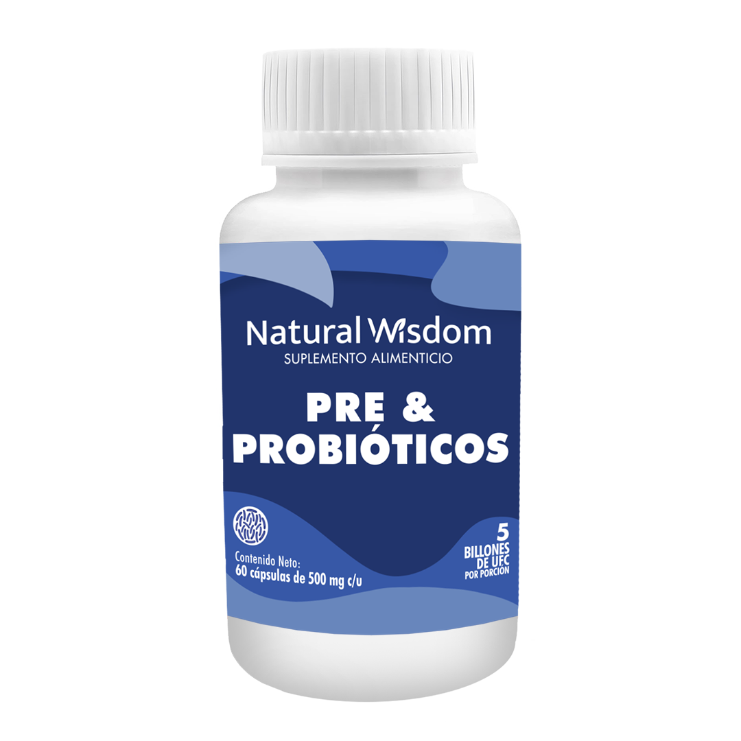 Pre & Probióticos 60 Cápsulas