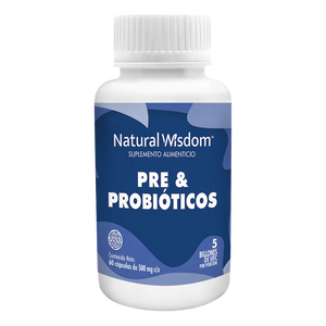 Pre & Probióticos 60 Cápsulas