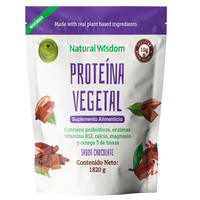 Proteína Vegetal Probiótica Sabor Chocolate 1,820 g