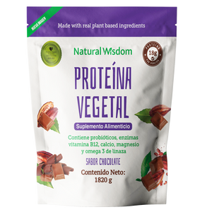 Proteína Vegetal Probiótica Sabor Chocolate 1,820 g