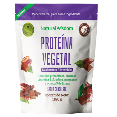 Proteína Vegetal Probiótica Sabor Chocolate 1,820 g