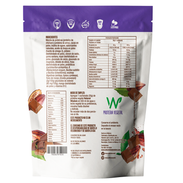 Proteína Vegetal Probiótica Sabor Chocolate 1,820 g