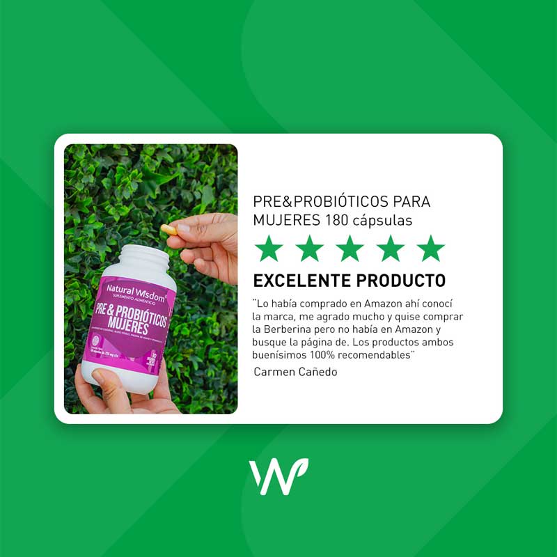 Pre & Probióticos para Mujeres