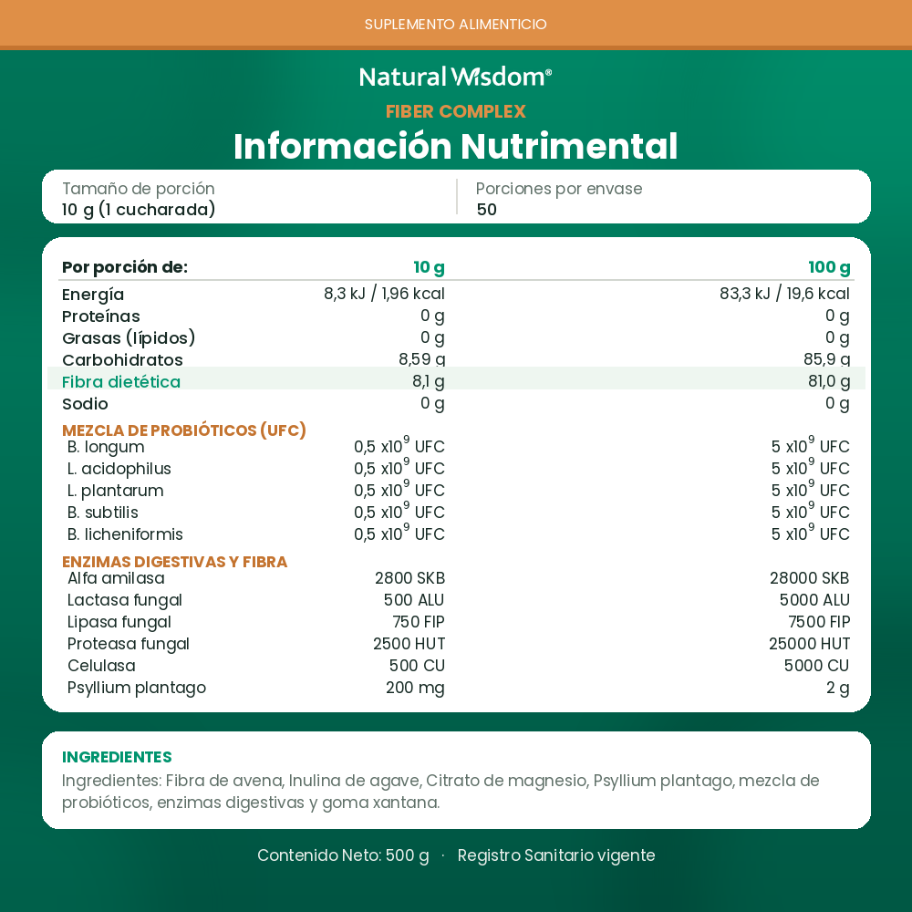 Fiber Complex 500 g