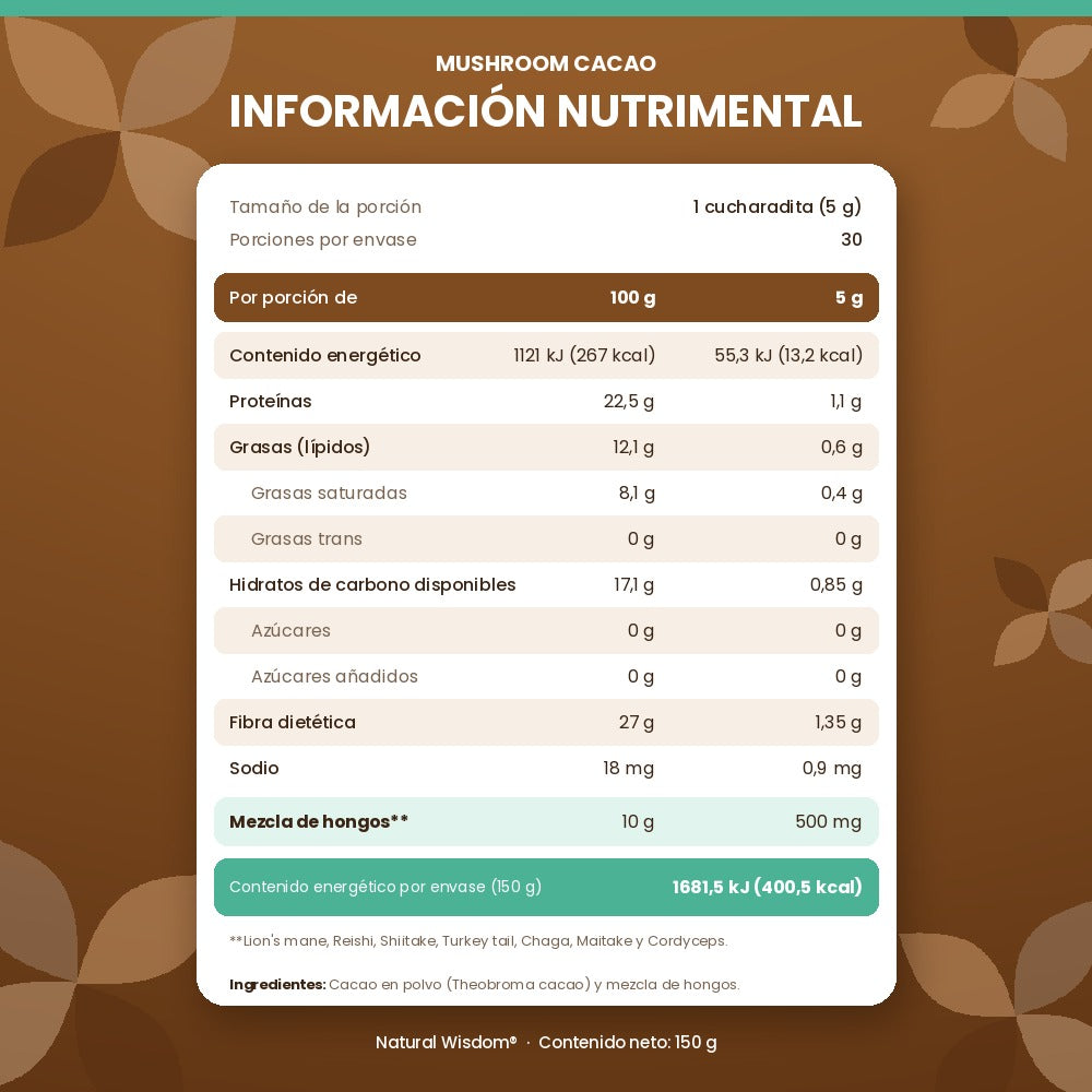 Mushroom Cacao 150 g