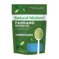 Pandano en Polvo Natural Wisdom Superfood 100% Natural 150 g