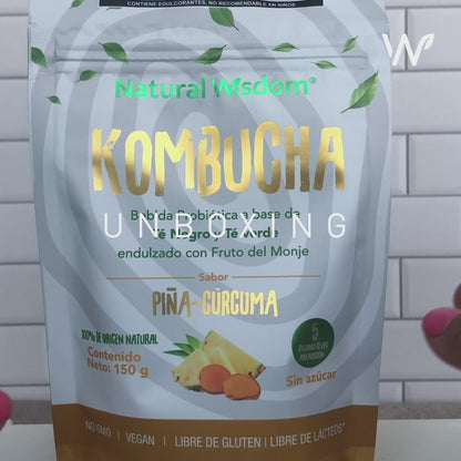 Kombucha Piña y Cúrcuma 150g
