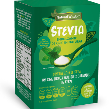 Stevia Caja con 100 sobres