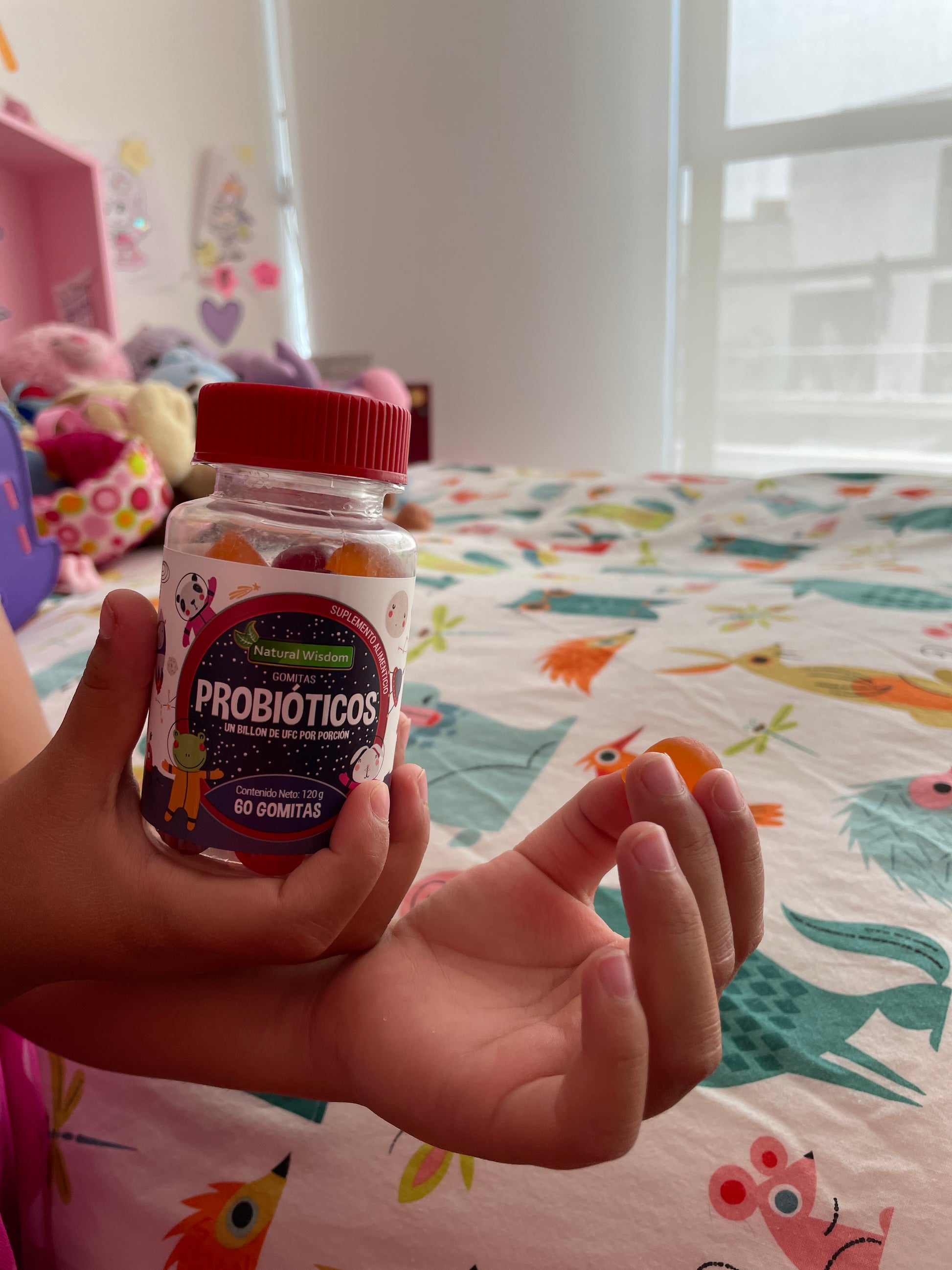 Probióticos en gomitas de sabores para niños | Suplemento Alimenticio | Natural Wisdom México