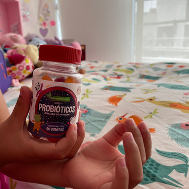 Probióticos en gomitas de sabores para niños | Suplemento Alimenticio | Natural Wisdom México