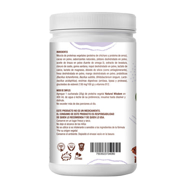 Proteína Vegetal sabor Chocolate 450 g