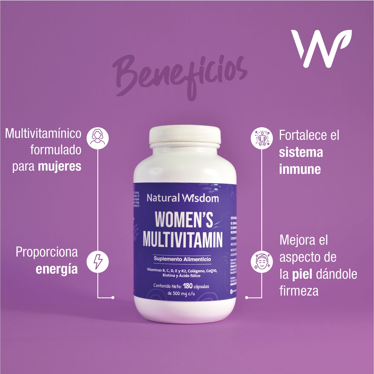 Women's Multivitamin 180 Cápsulas